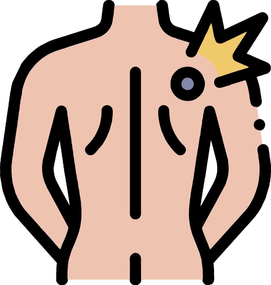 A man with a crown on his chest vector