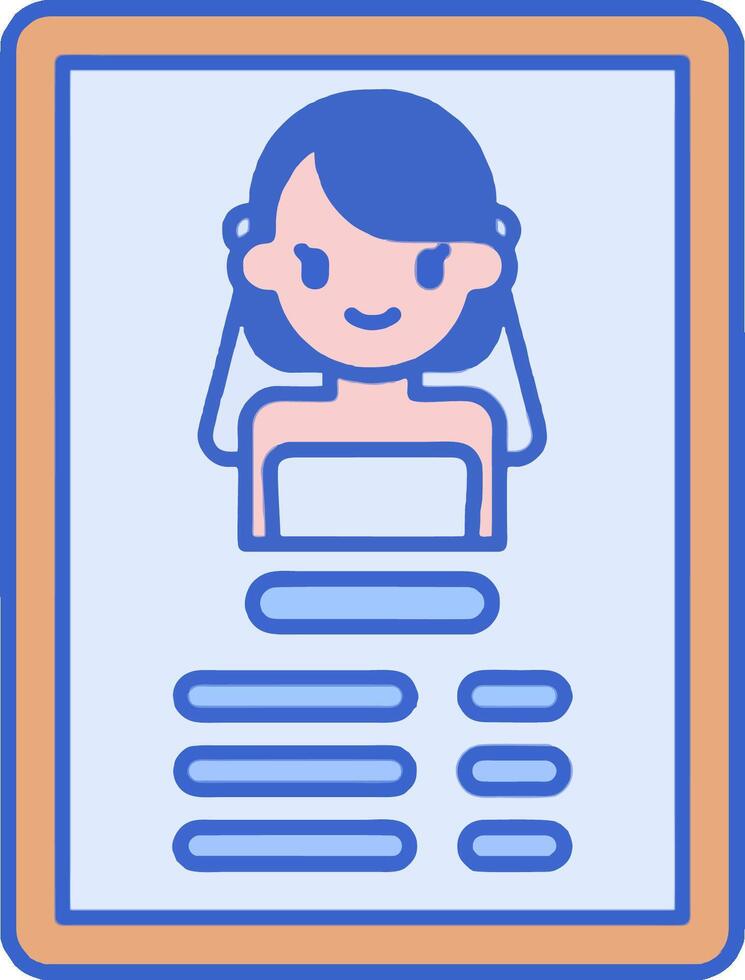 A woman in a wedding dress is shown in an icon vector