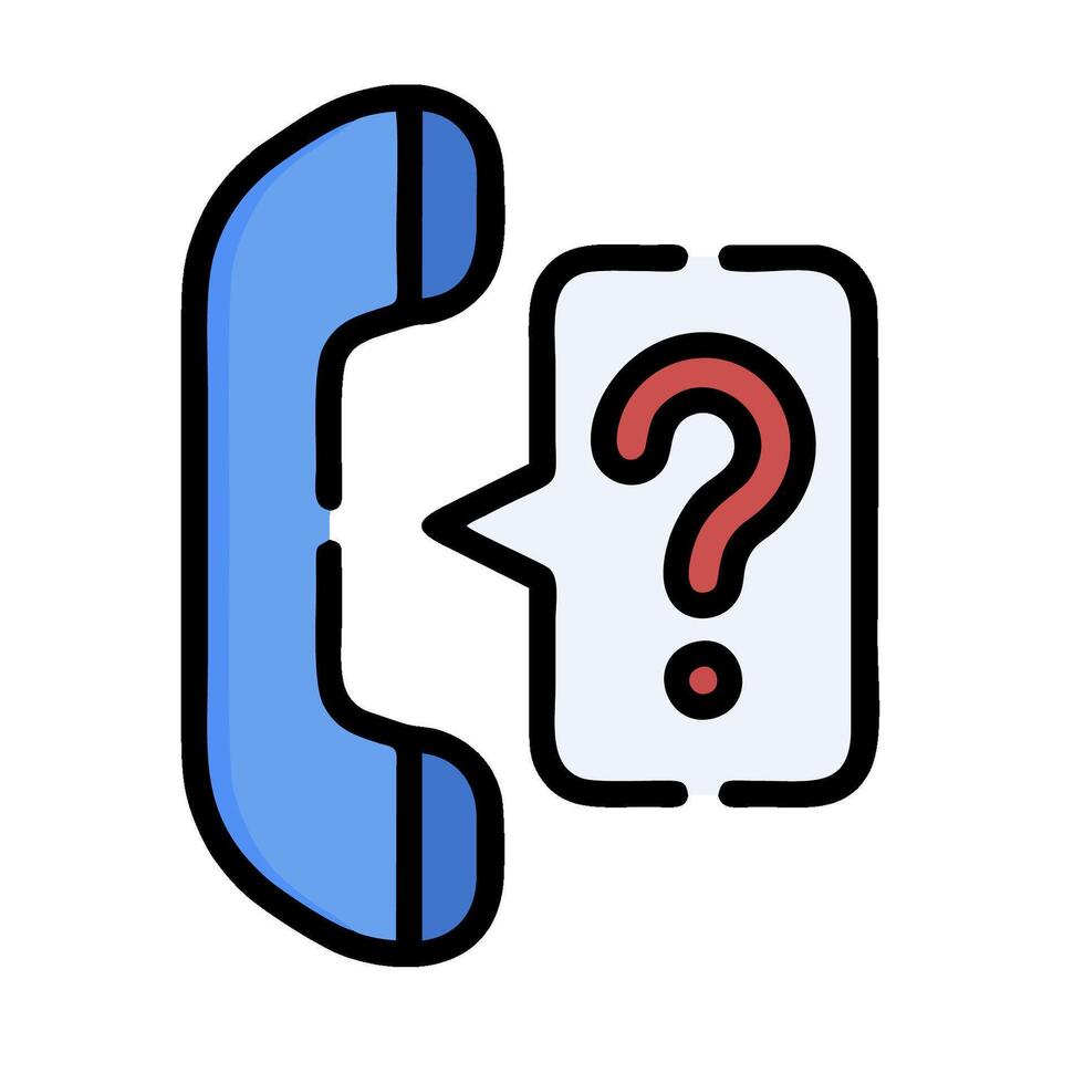 Phone call icon vector