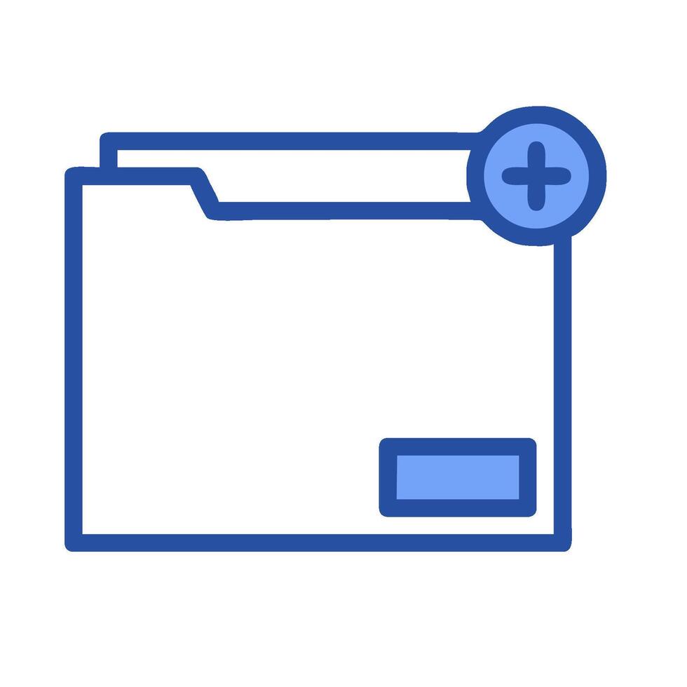 File folder icon illustration vector