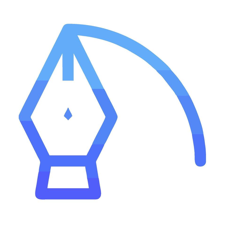 A pen and ink icon on a white background vector