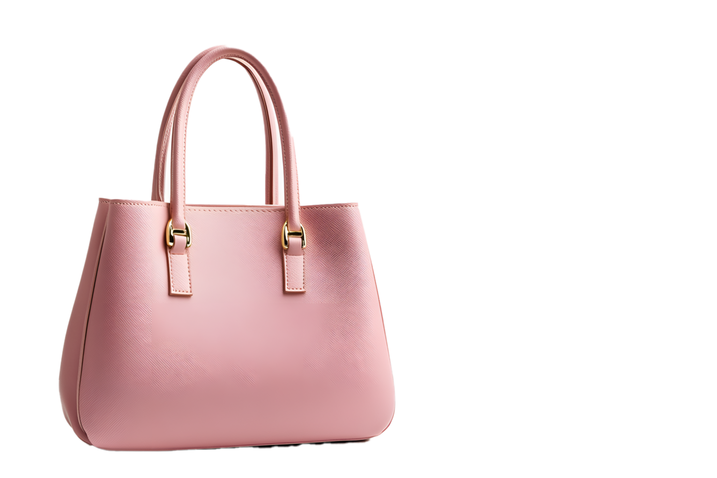 Pink Handbag Mockup Isolated on Transparent Background png