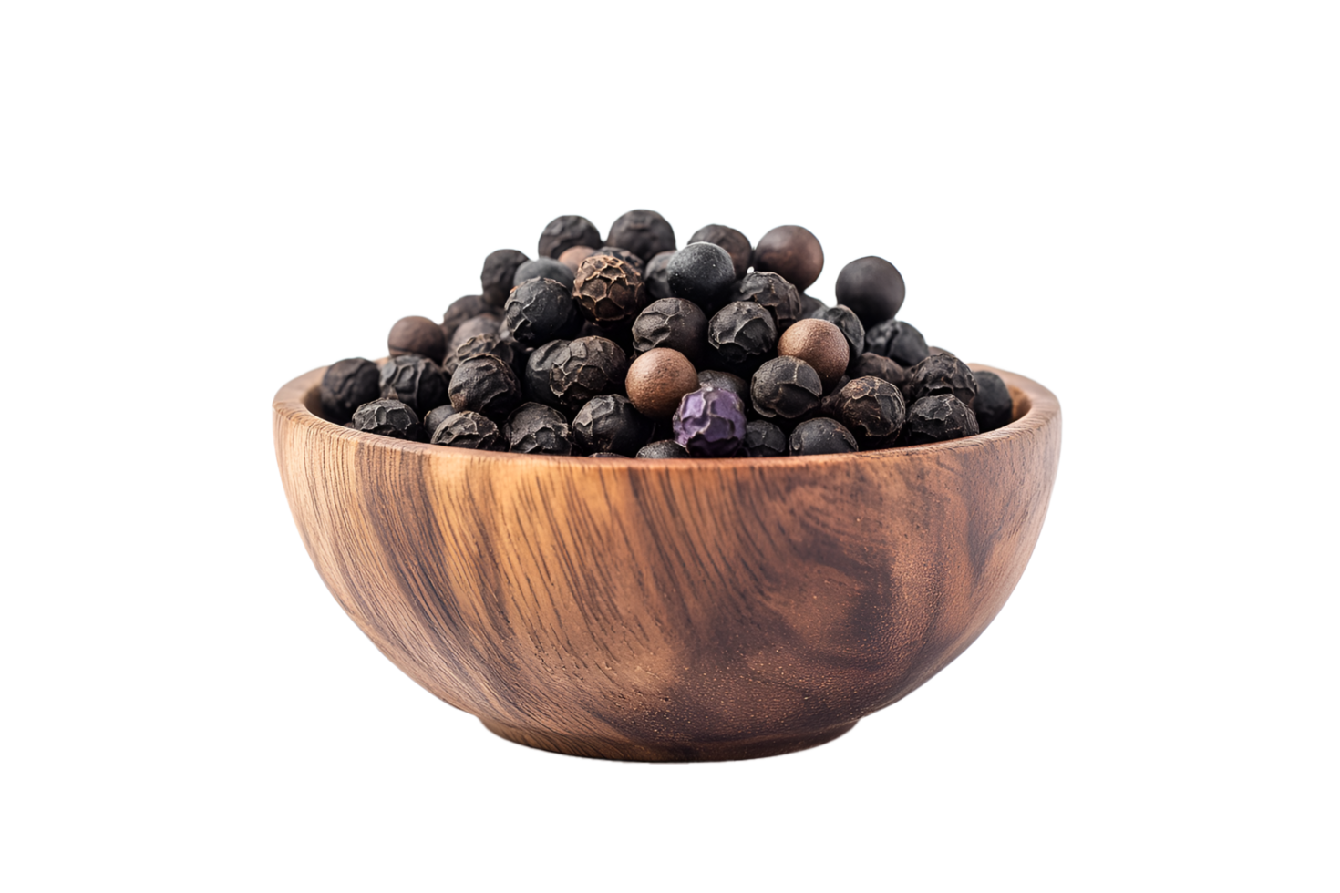 Fresh Black Pepper Spice, on transparent background png