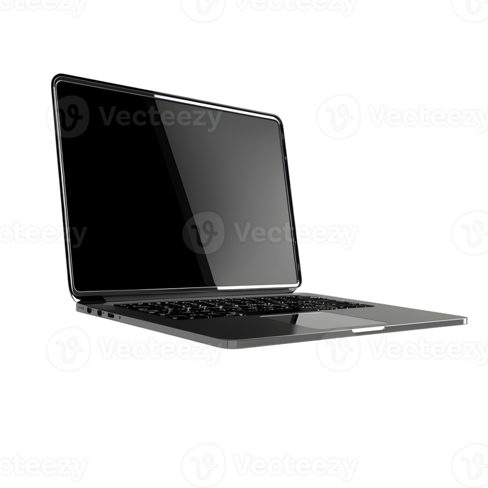 Laptop isolated on transparent background png