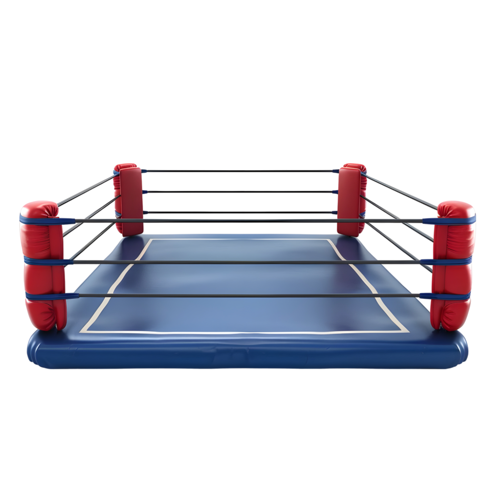 Boxing ring Isolated on transparent background png