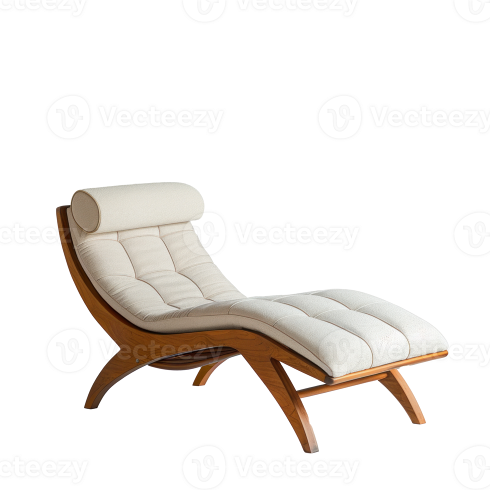 Chaise Lounge isolate on transparency background png