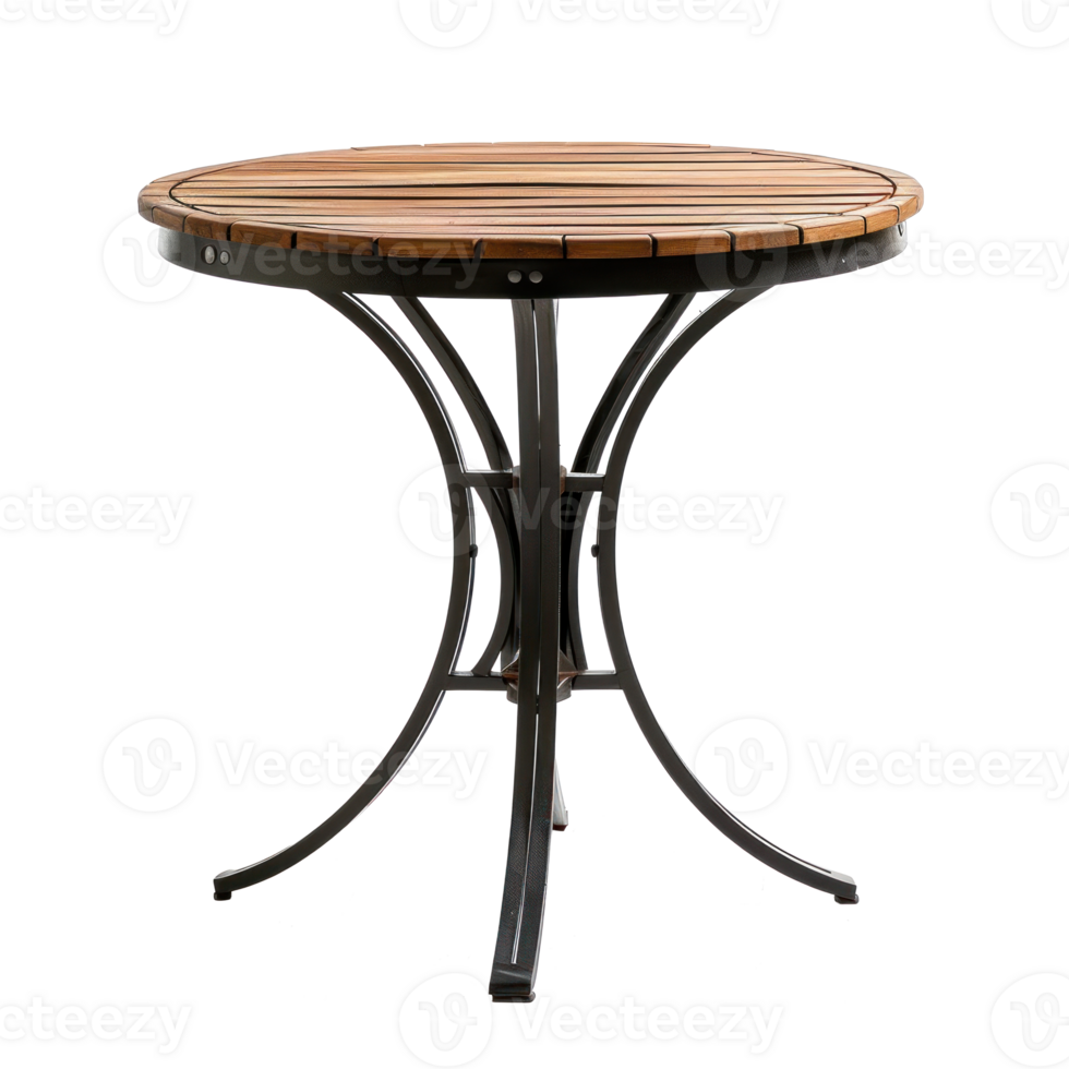 Patio Table isolate on transparency background png