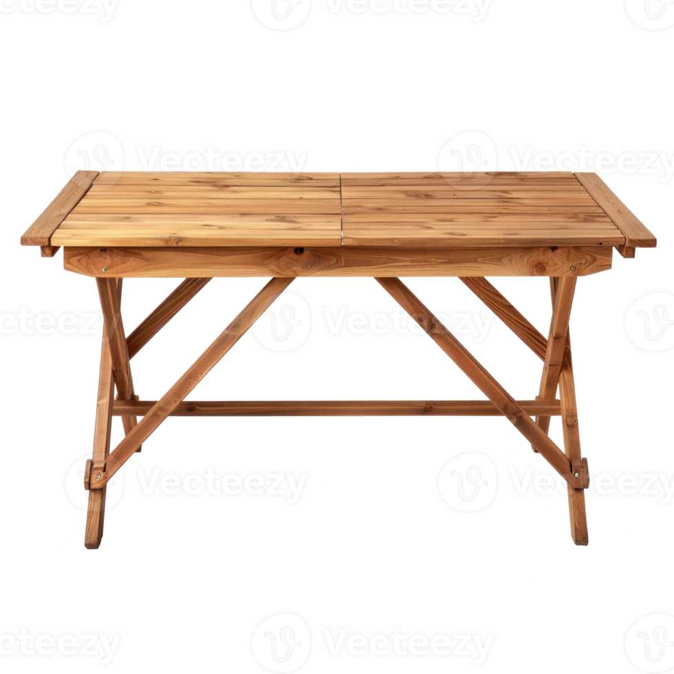 Patio Table front view full length isolate on transparency background png