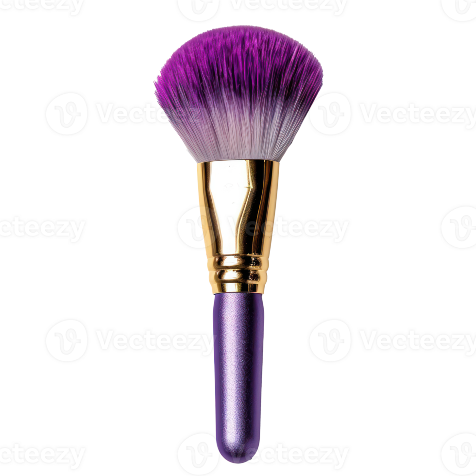 New makeup brush isolate on transparency background png
