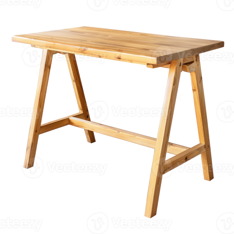 Work Table isolate on transparency background png