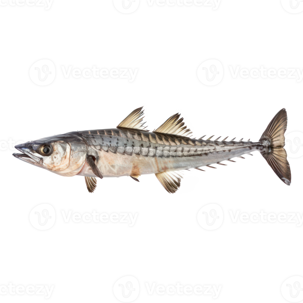 Barracuda full body isolate on transparency background png