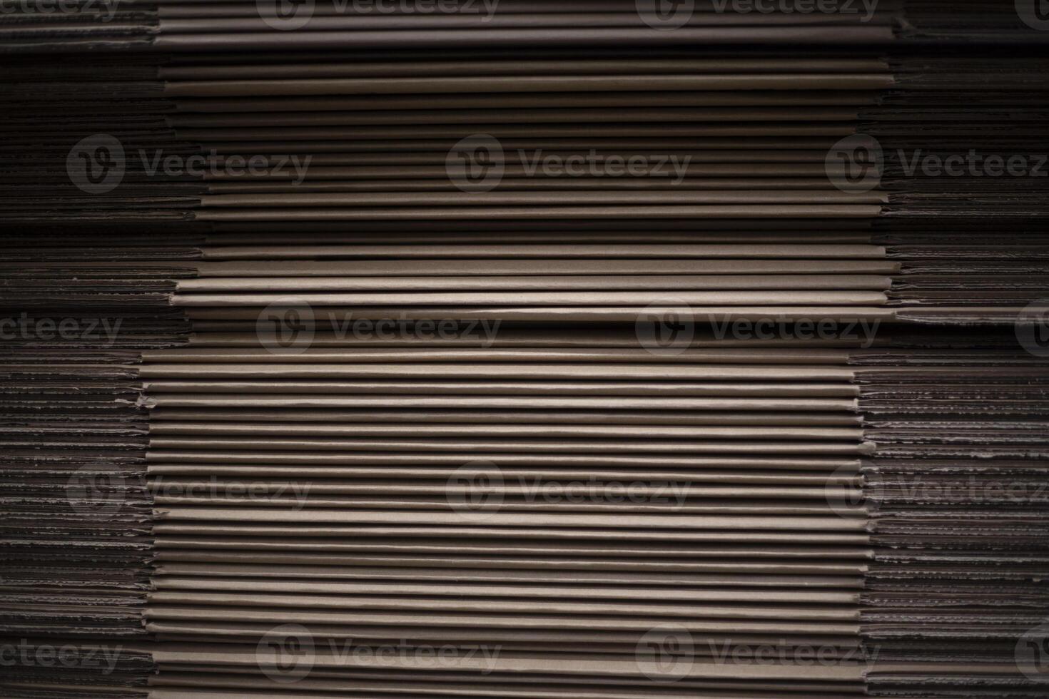 Sheets of cardboard. A stack of cardboard. Strong paper. photo