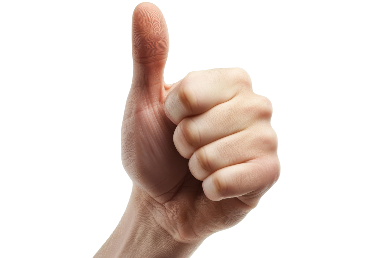 Thumbs Up Hand Gesture png