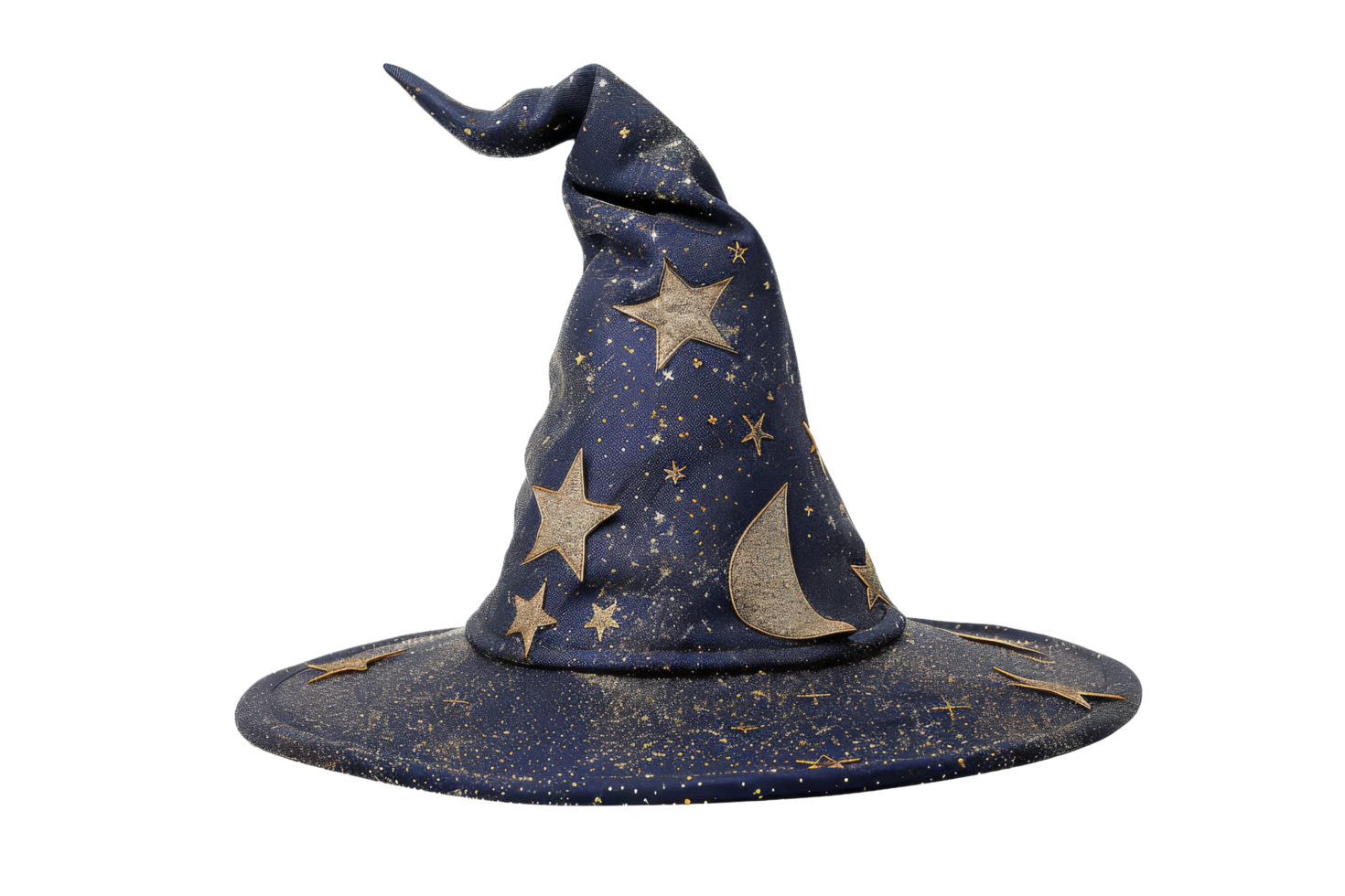 Wizard Hat with Stars and Moon png