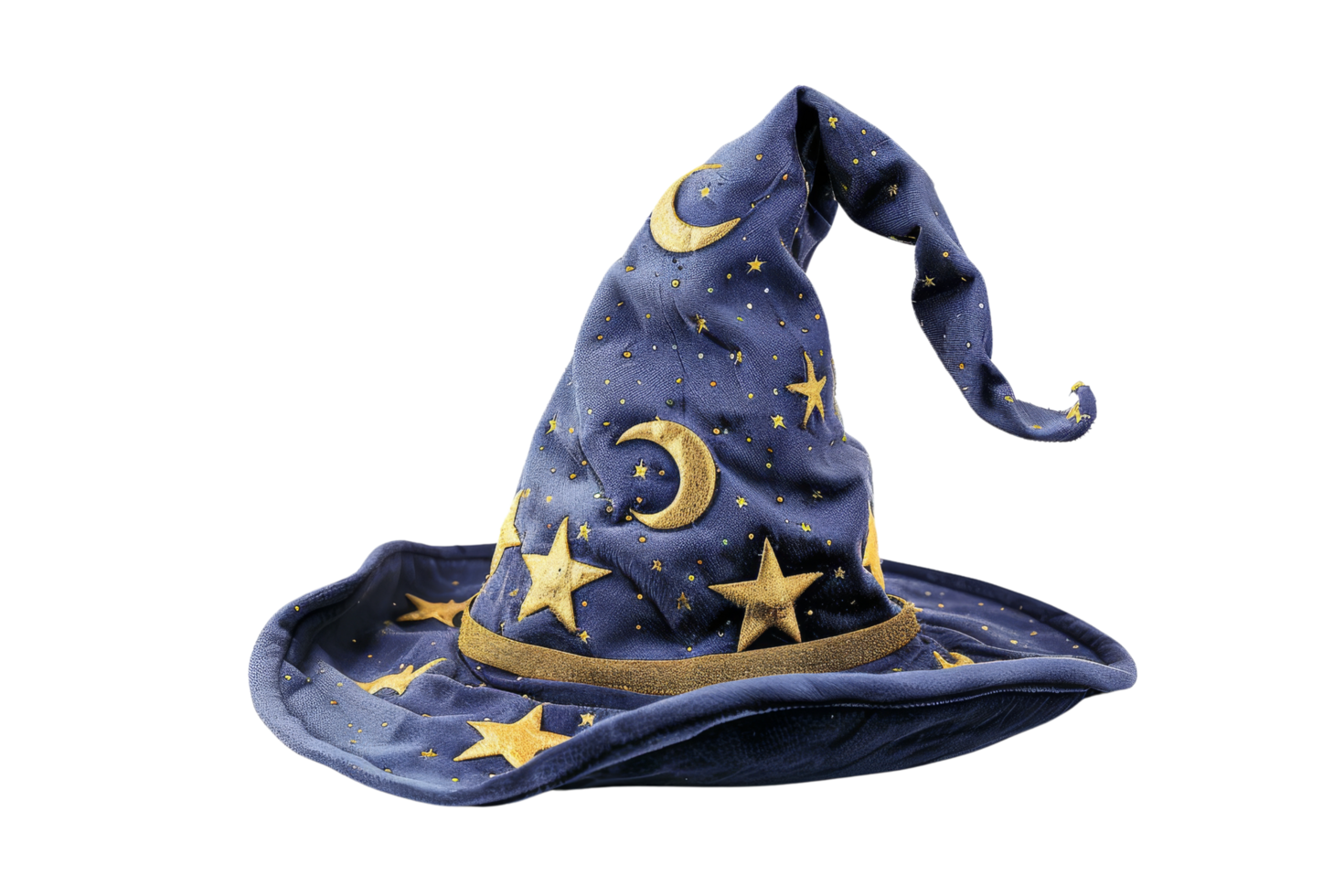 Wizard Hat with Stars and Moons png