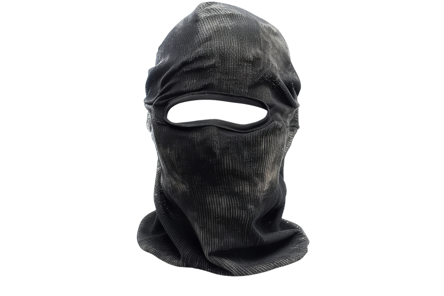 Black Balaclava with Eyeholes png