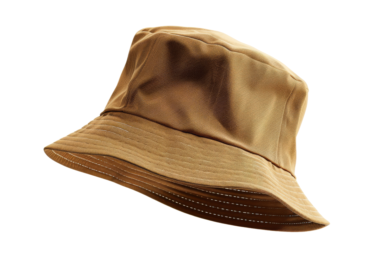 Brown Bucket Hat Isolated png