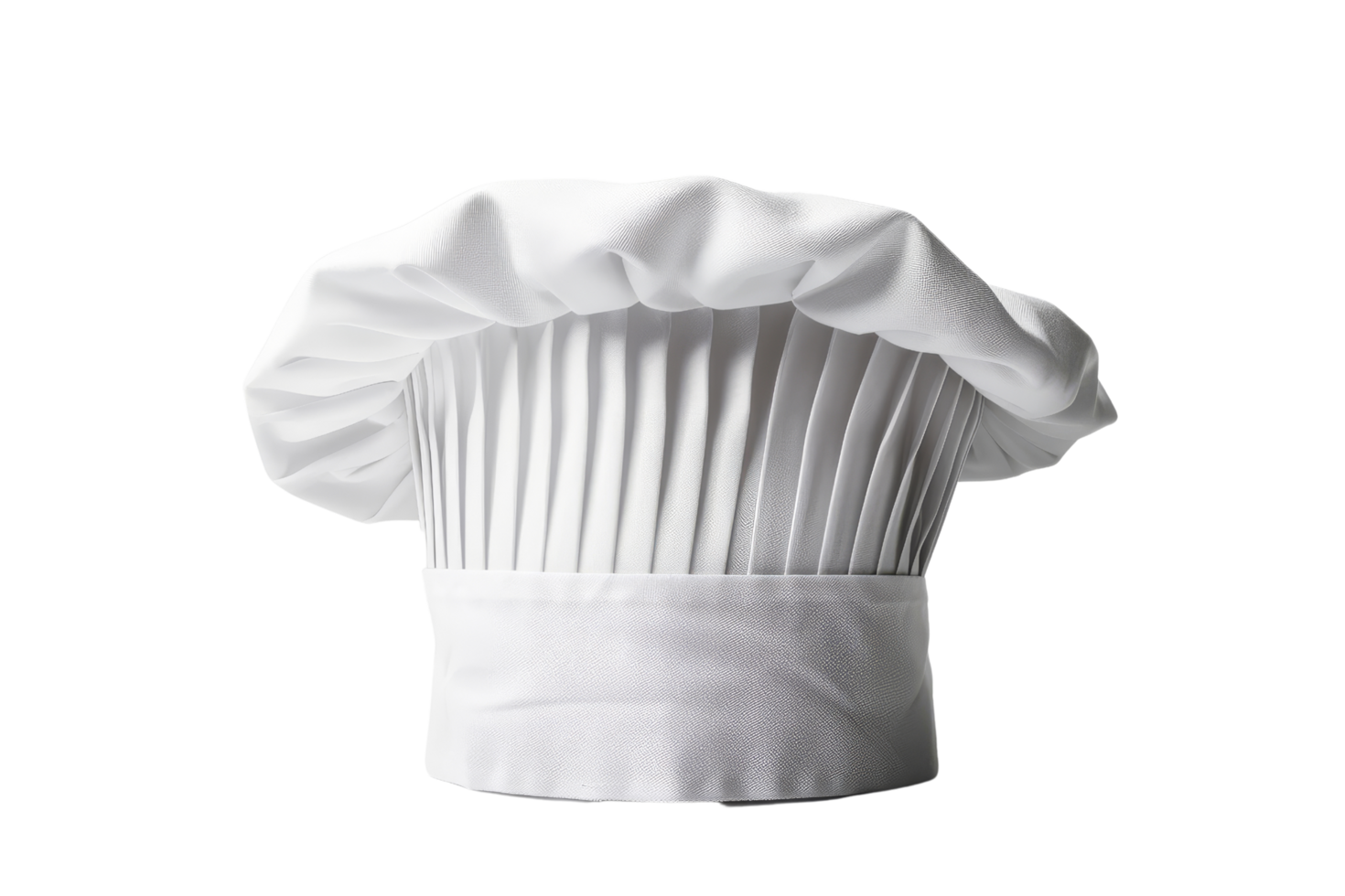 White Chef Hat Isolated png