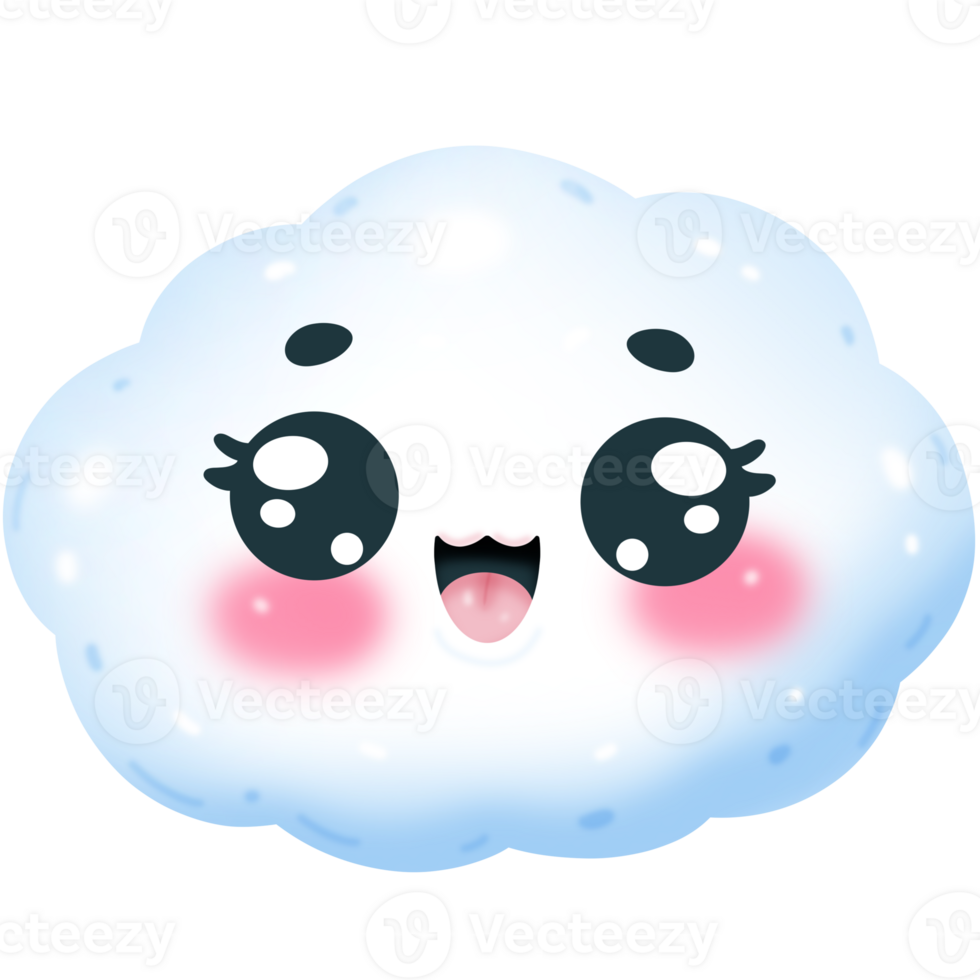 smile cloud cartoon png