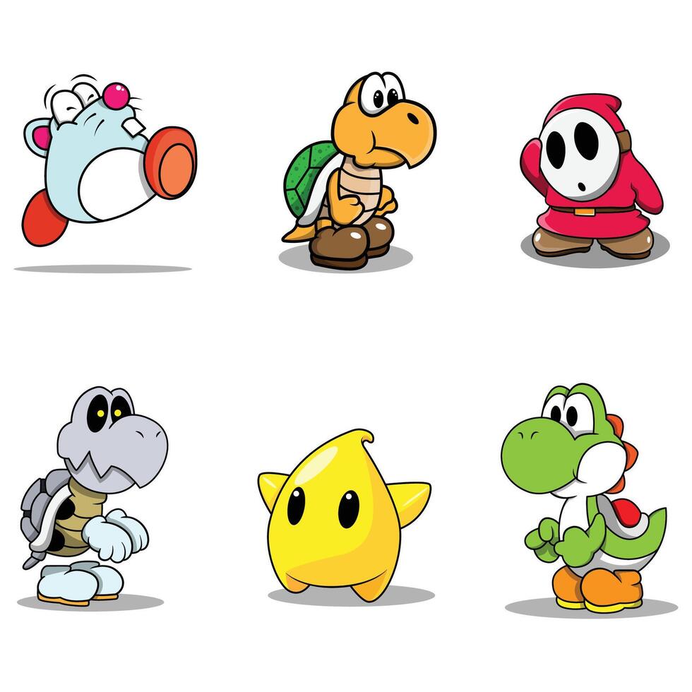 The Illustration of Game Pack Item vector