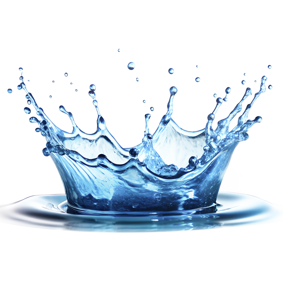 water wave splashing isolated liquid splash blue water splash splashes png