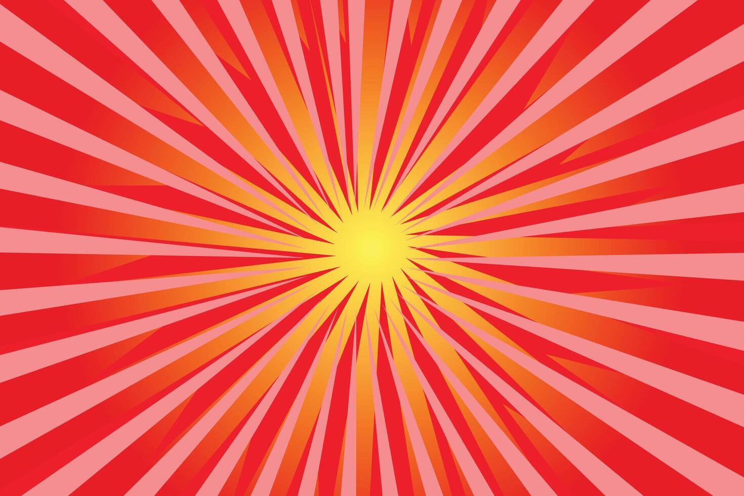 Pop Art background with light effect vector