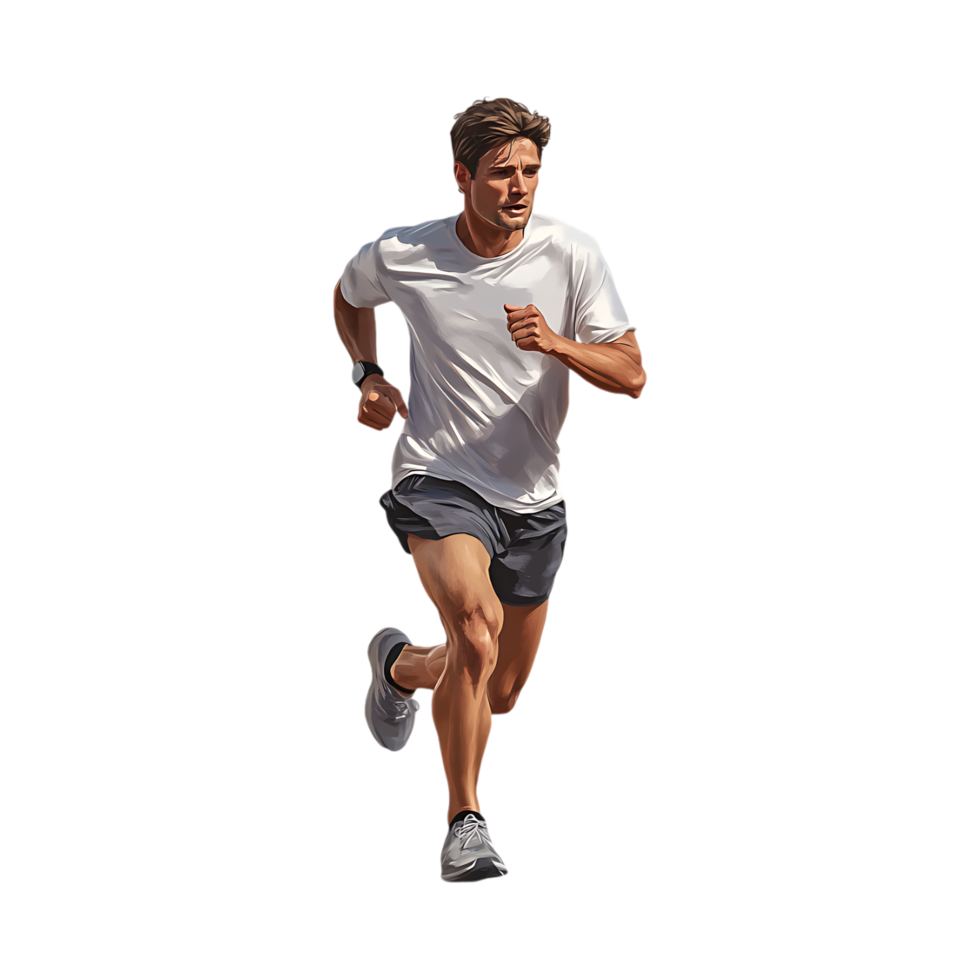 A running man transparent png