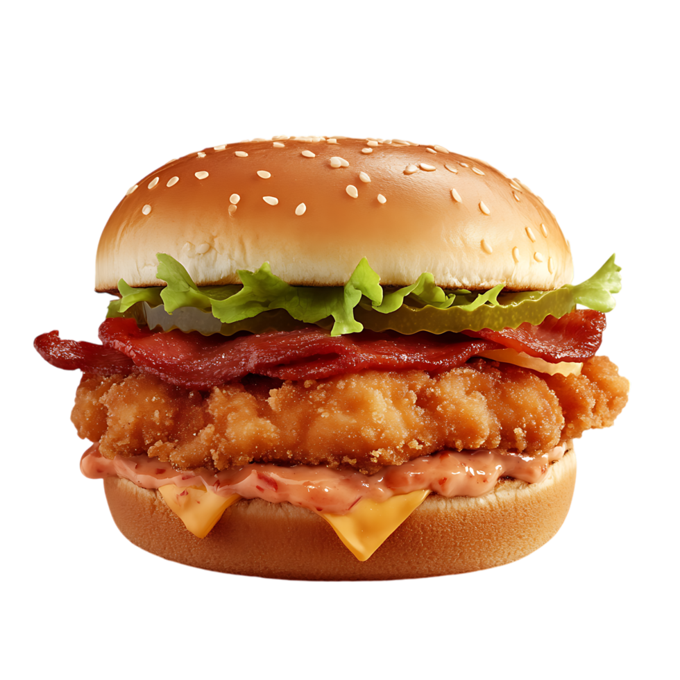 Pati burger transparent png