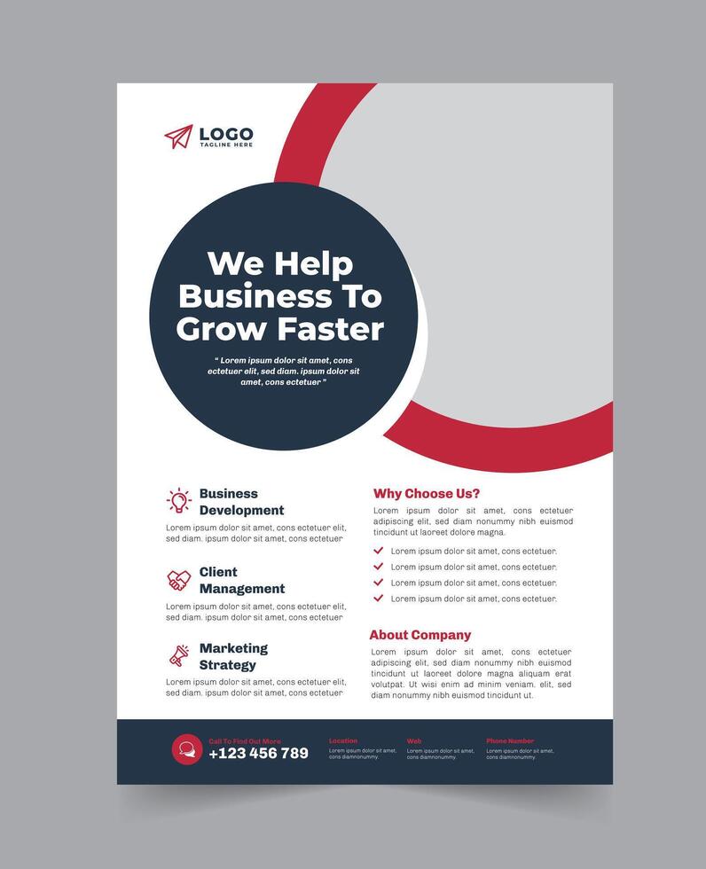 Business Flyer Template vector