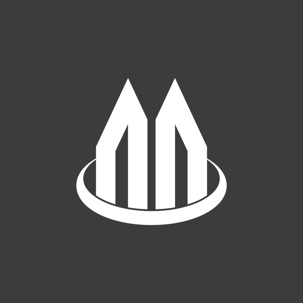 A logo for a company that is called m vector