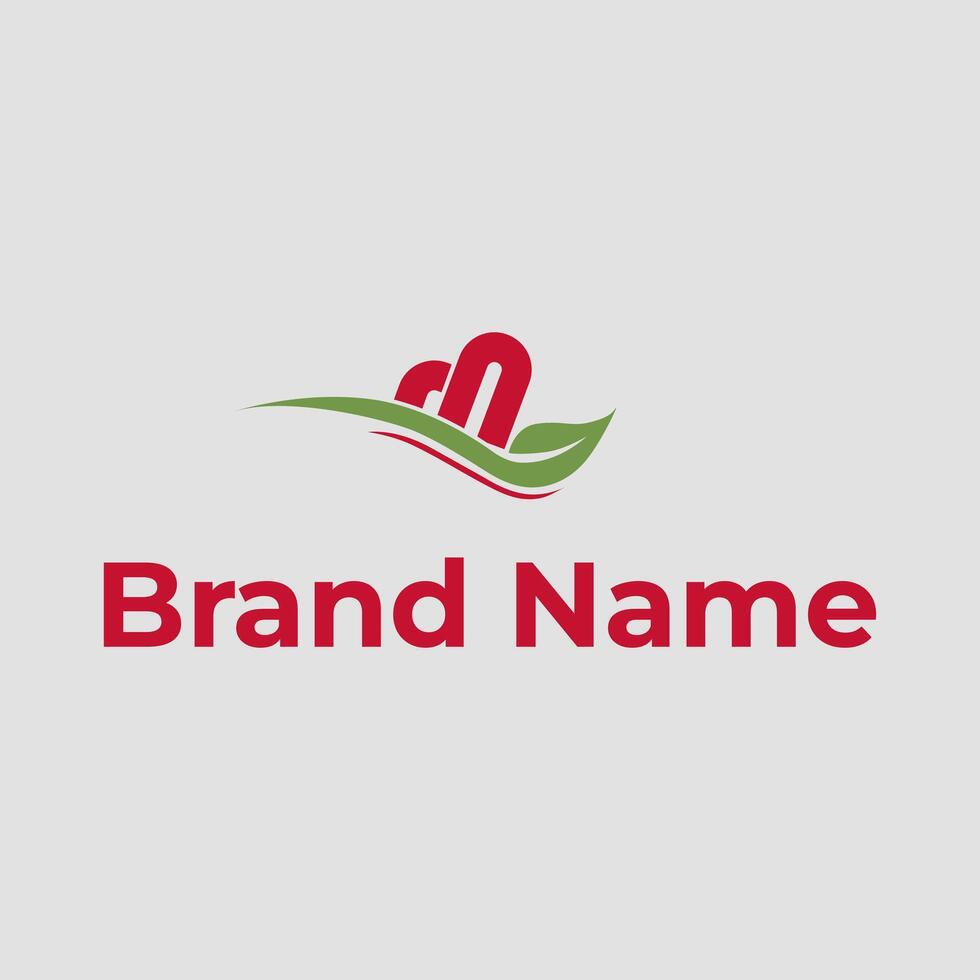 A logo for a company that is called brand name vector