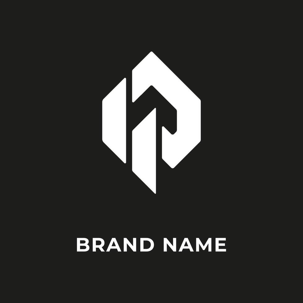 The logo for a company that is called brand name vector