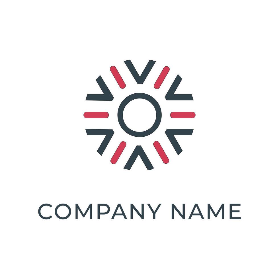 A logo for a company that is made up of a star vector