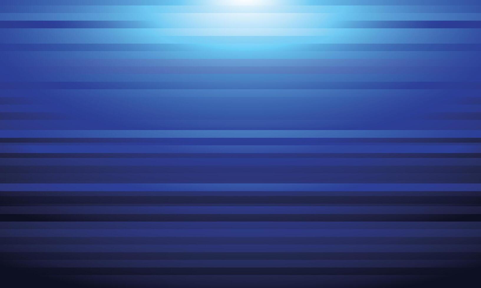 Digital background with horizontal blue gradient stripes vector