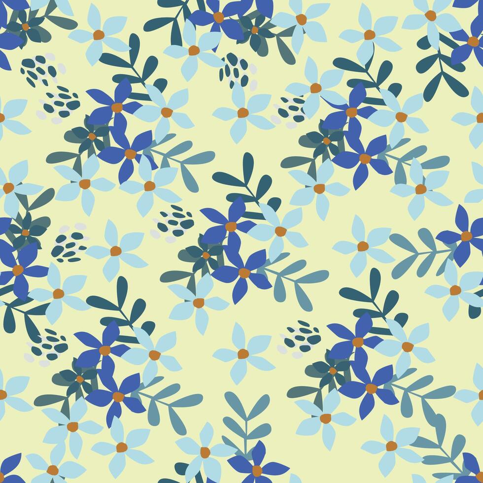 pattern flower abstract vector