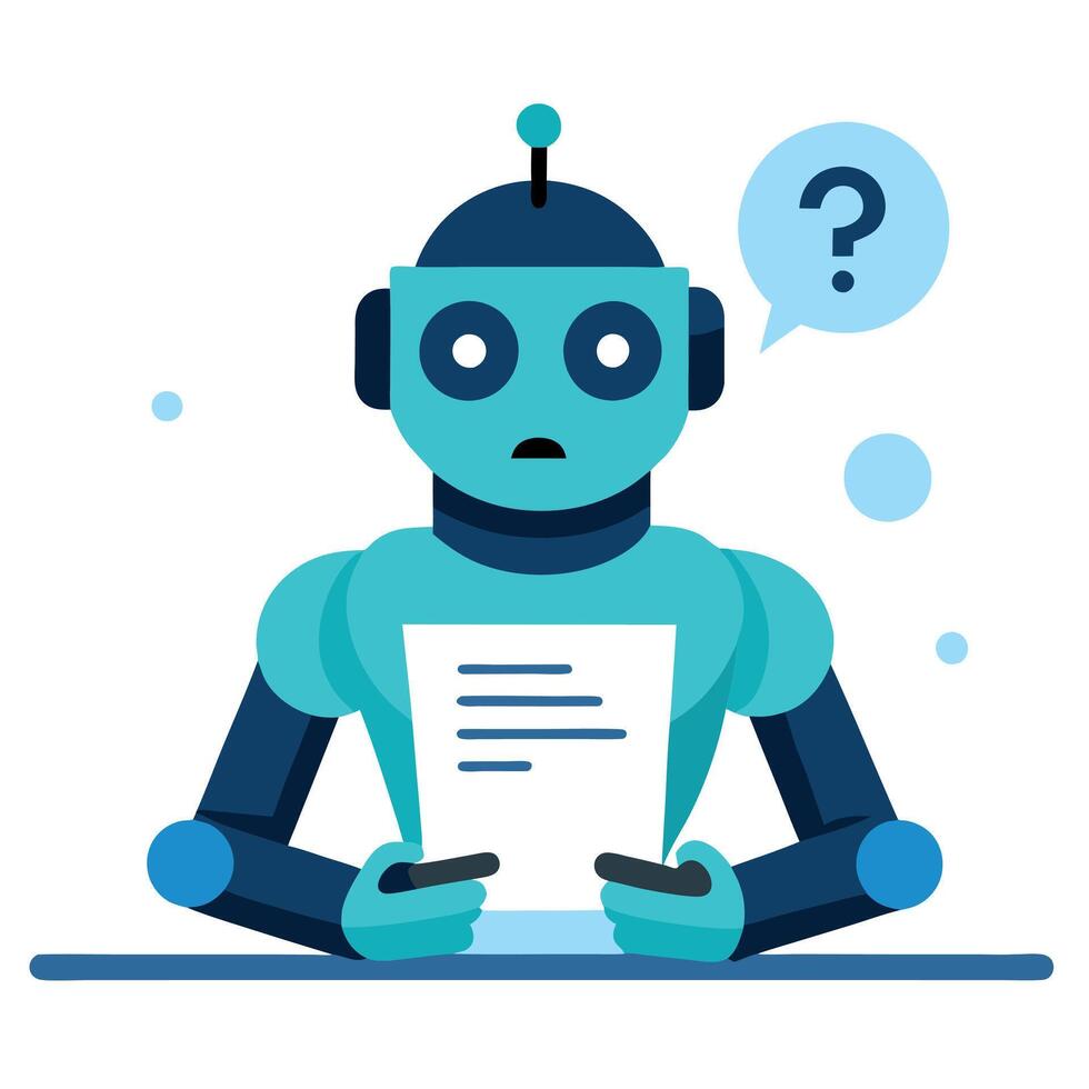 How to write a good resume for a robot vector