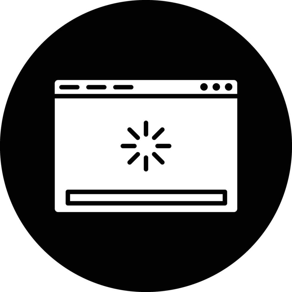 Web Loading Illustration Icon vector