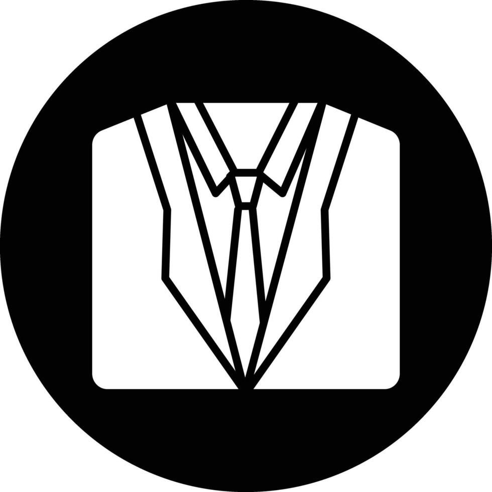 Business Coat Illustration Icon vector