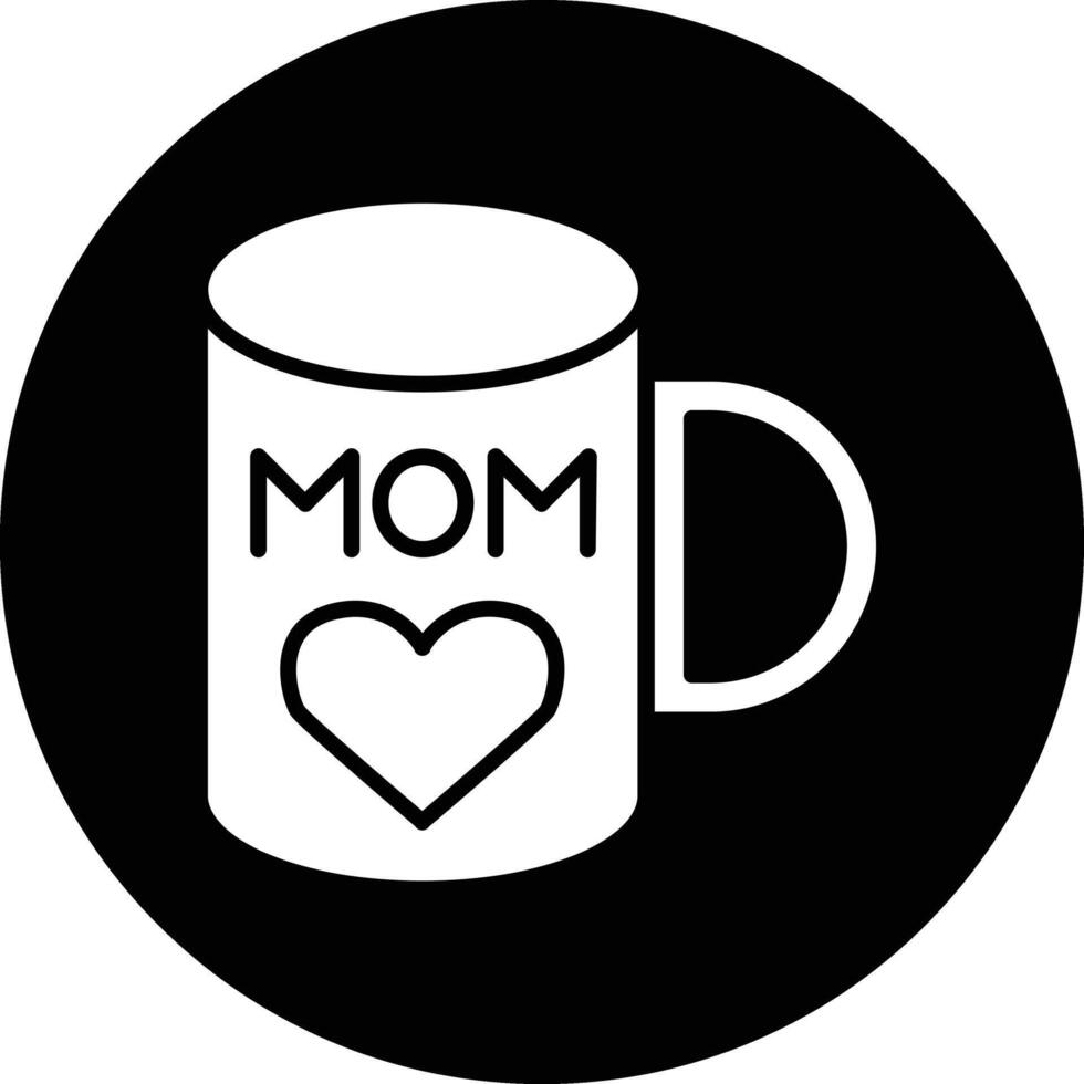 MOM Mug Illustration Icon vector