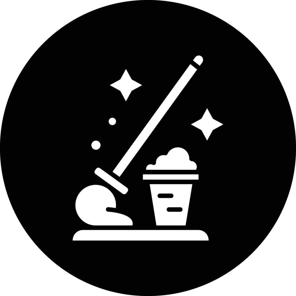 Cleaning Illustration Icon vector