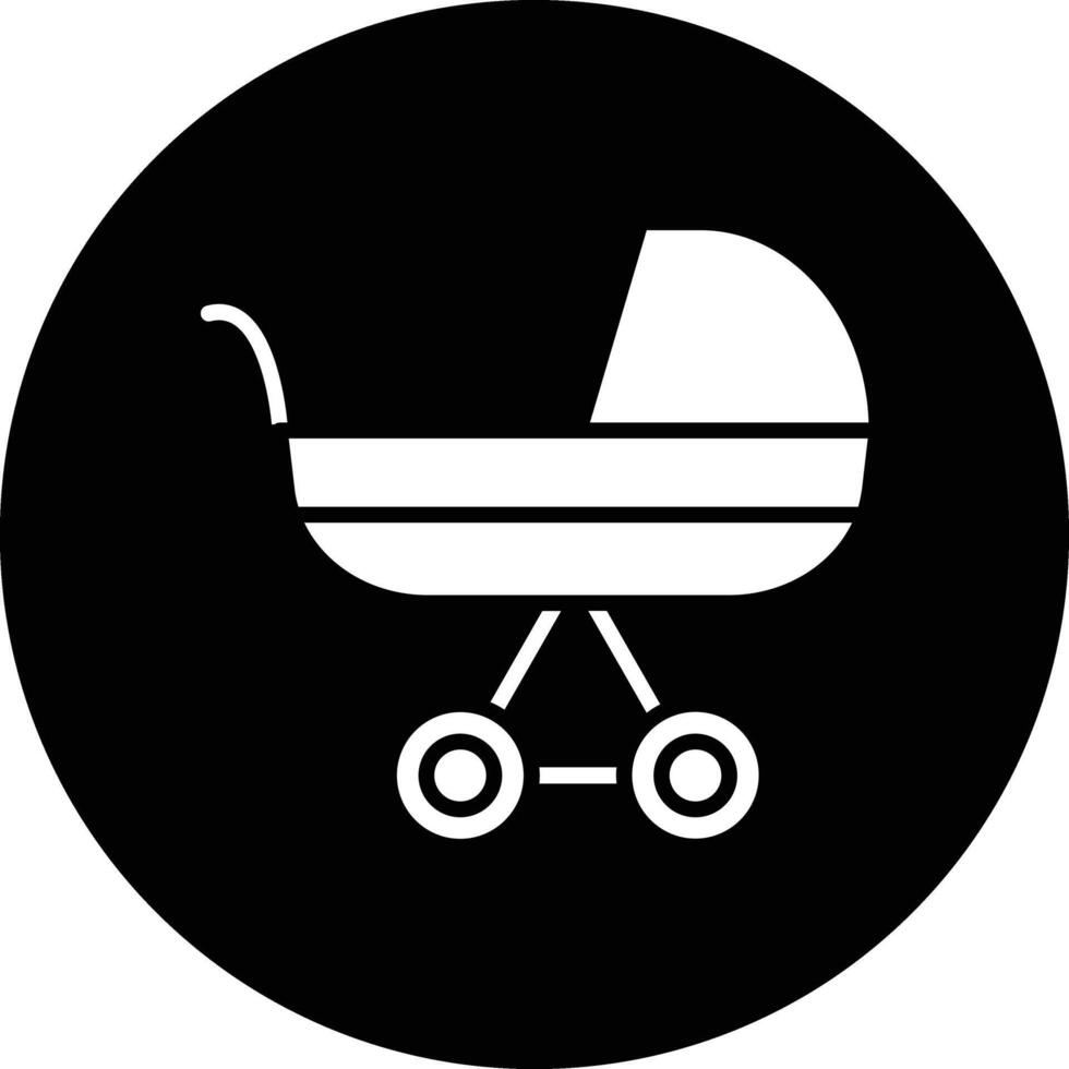 Stroller Illustration Icon vector