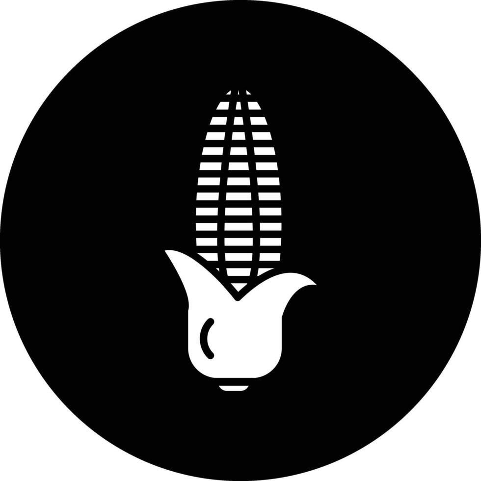 Corn Illustration Icon vector