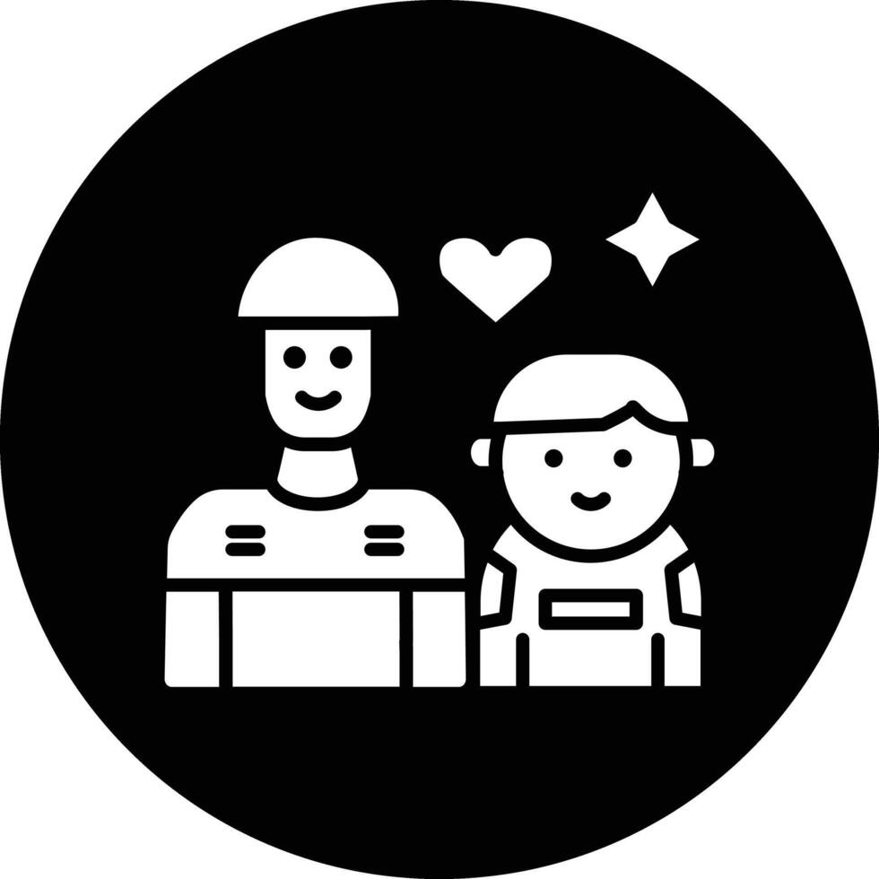 Father Illustration Icon vector