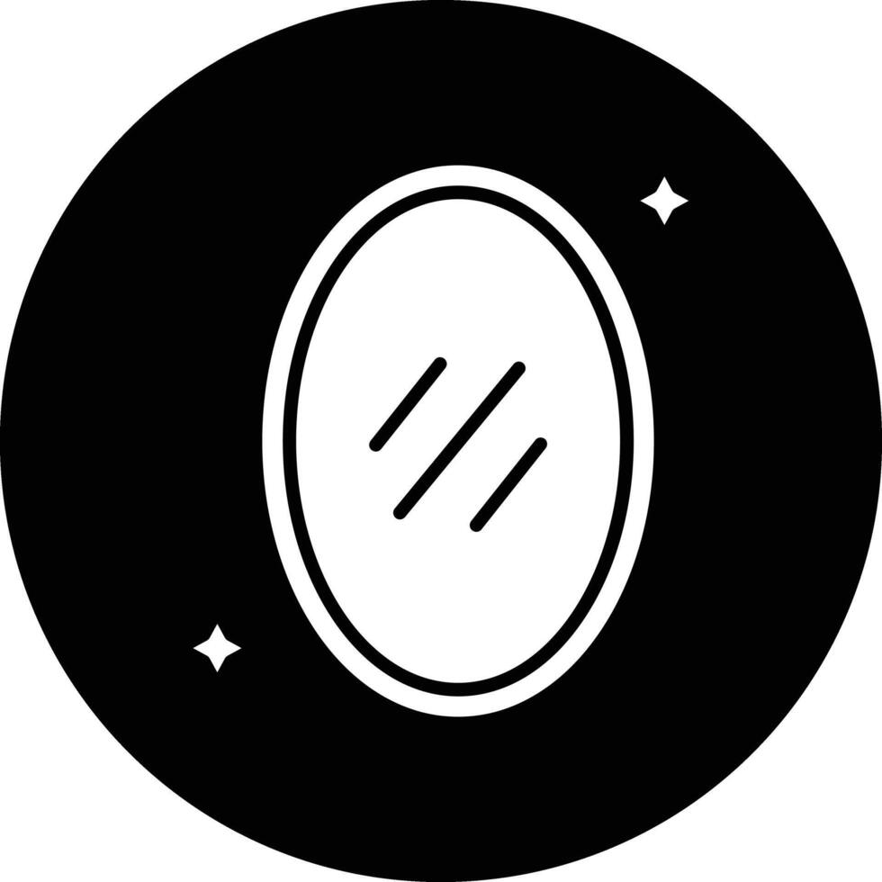 Mirror Illustration Icon vector