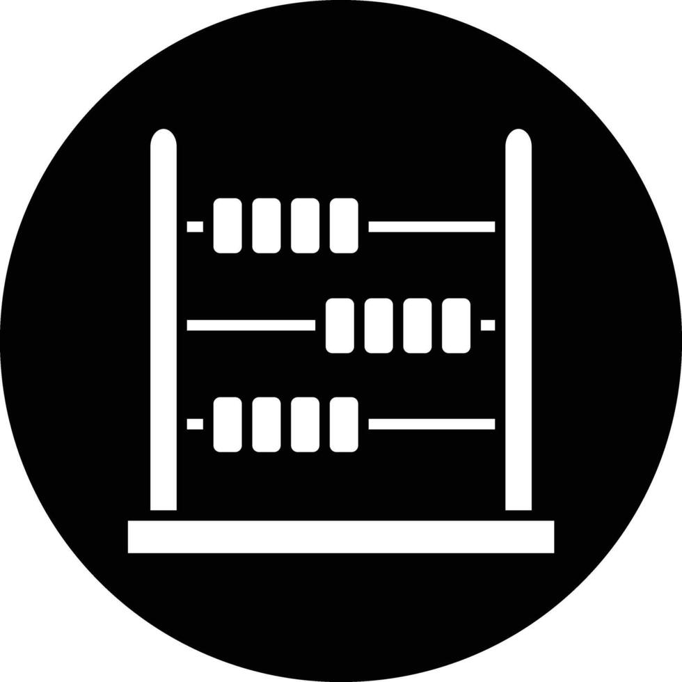 Abacus Illustration Icon vector