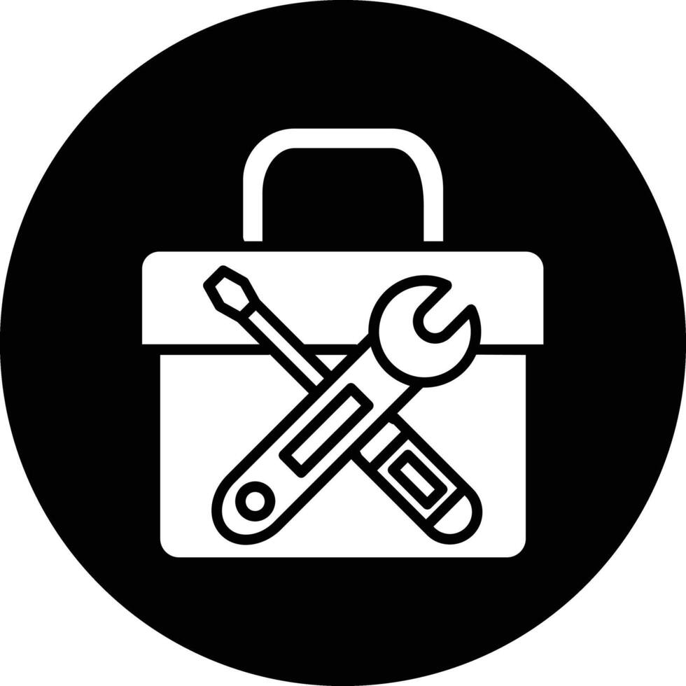 Tool Box Illustration Icon vector