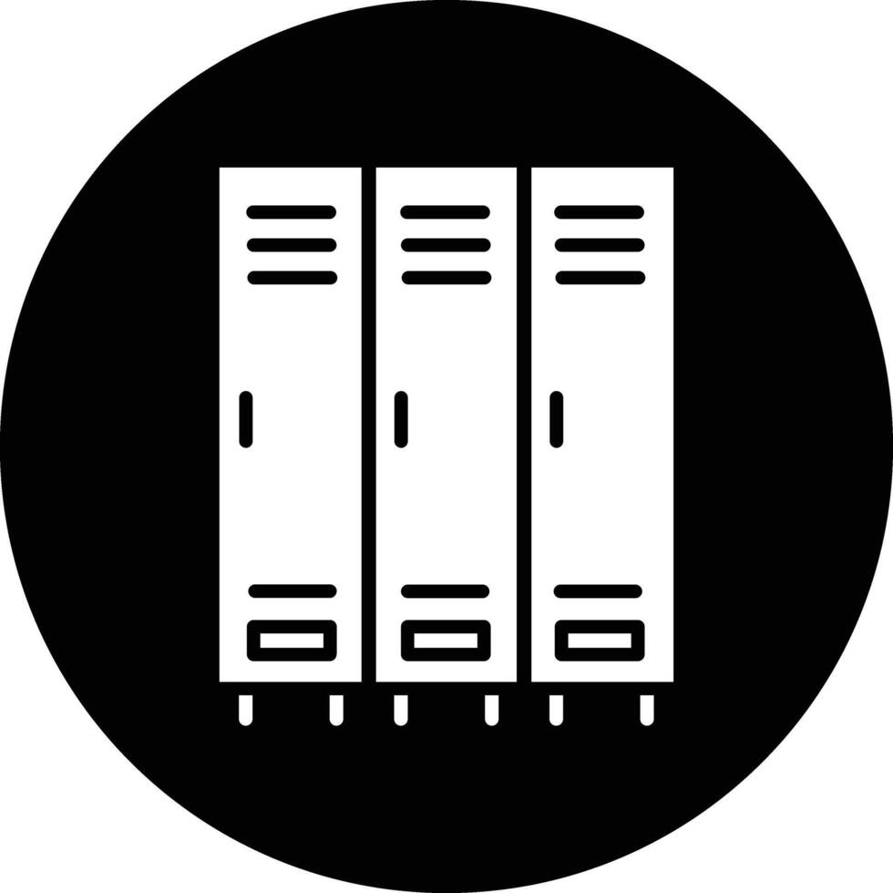 Locker Illustration Icon vector