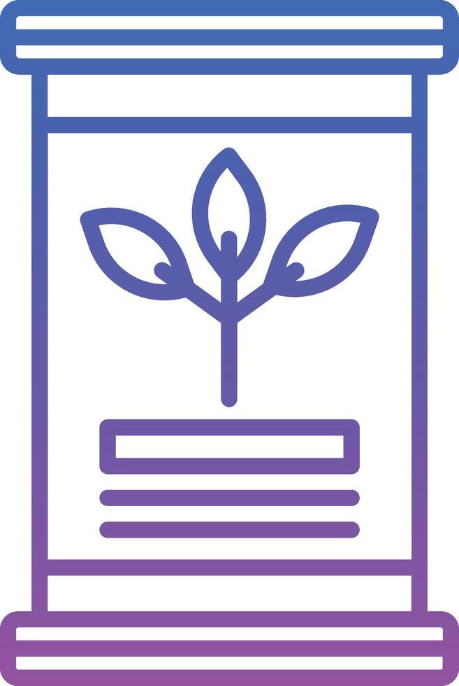 Fertilizer Illustration Icon vector