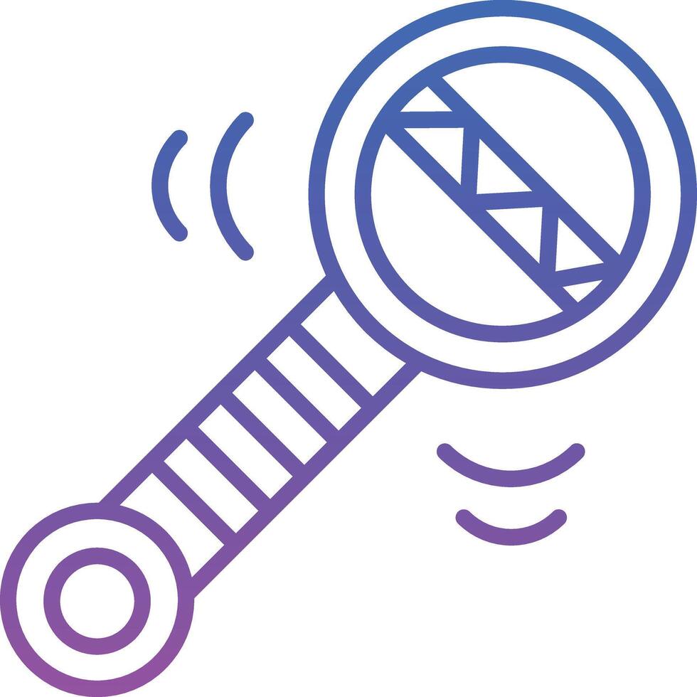 Rattle Illustration Icon vector