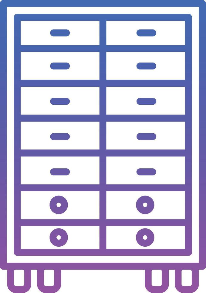 Rack Illustration Icon vector
